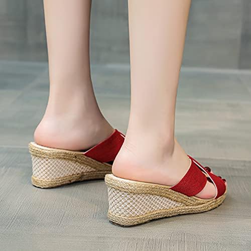 Bayan kama sandalet aşınmaya dayanıklı ve nefes alabilen hafif moda klasik rahat ayakkabılar yuvarlak kafa slaytlar açık