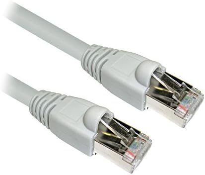 Korumalı Cat6a 3 Ayak Gri Ethernet Yama Kablosu, Takılmayan / Kalıplanmış Önyükleme, 500 MHz (CNE43569)