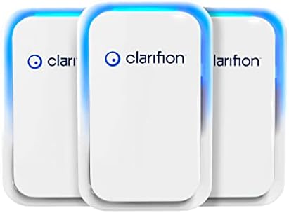 Clarifion-En Yüksek Çıkışlı Negatif İyon Jeneratörü (3 Paket) Filtresiz Mobil İyonlaştırıcı Seyahat Hava Temizleyici, Takın,