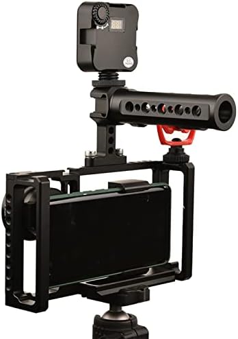Android Aksiyon ve DSLR Kameralar için Homyl Smartphone Video Rig Kavrama Kamera Desteği
