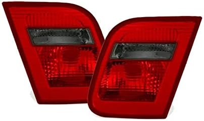 Kuyruk ışıkları VT315 ışık Meclisi Arka Lamba 1 Çift Sürücü ve Yolcu Yan komple Set LED Temizle Cam Kırmızı Siyah BMW 3 Serisi
