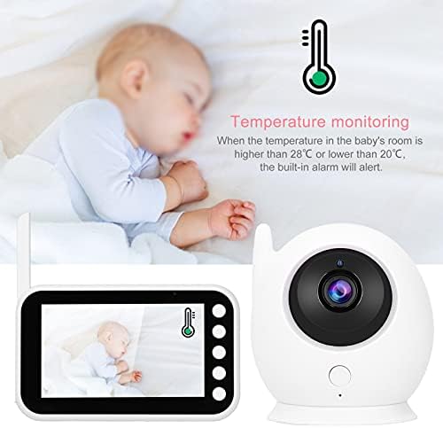 Bebek izleme Monitörü, Döngü Kayıt Gece Görüşlü güvenlik Kamera 2.4 GHz için Yaşlı için Pet için Bebek için Kreş Odası için