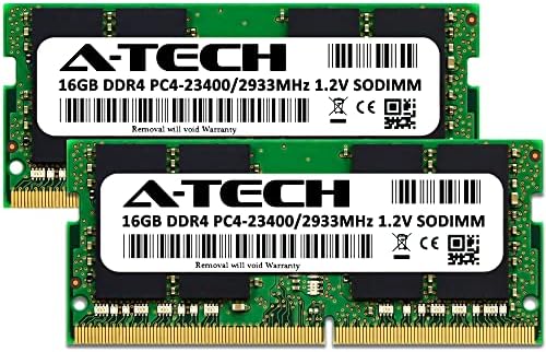 A-Tech 32 GB Kiti (2x16 Gb) RAM Acer Aspire 7 için A715-75G-75JE Dizüstü / DDR4 2933 MHz SODIMM PC4-23400 (PC4-2933Y) Olmayan