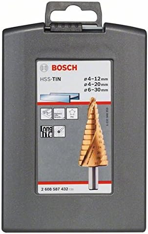 Bosch 2608587432 Adım Matkap Ucu-Hss-Teneke 3 Adet Set