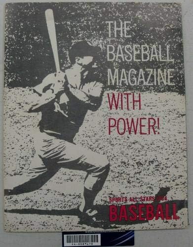 Sandy Koufax İmzalı İmzalı Beyzbol Sporları All Stars Dergisi 1964 OA 8089678-İmzalı MLB Dergileri