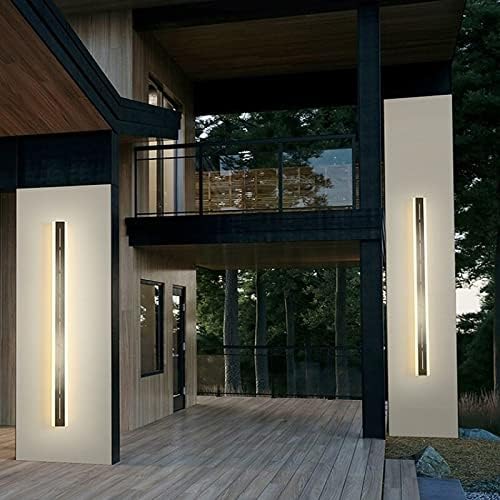 Fuxwlgs Modern Duvar lambası Yeni 2021, IP65, Paslanmaz Çelik, Dış Mekan, Bahçe Duvar lambası, Su geçirmez, Balkon Aydınlatması,
