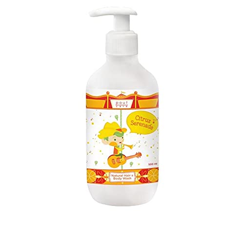 pout Care Citrus Serenade Doğal Saç Ve Vücut Yıkama 500ml-Saçları ve cildi nemlendirirken ve güçlendirirken nazikçe ve etkili