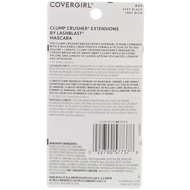 CoverGirl Topak Kırıcı Uzantıları Lashblast Maskara, Çok Siyah [840] 0.44 oz (10'lu Paket)