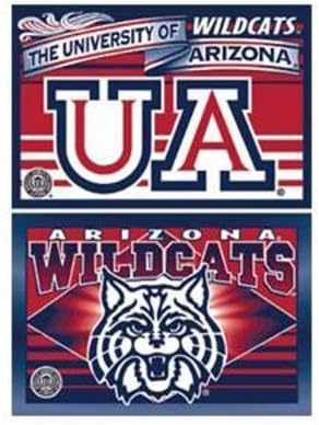 Arizona Wildcats 2 x3 Mıknatıs 2 Paket