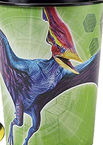Jurassic World 3pc Parlak Gülümseme Ağız Hijyeni Paketi! T-Rex Dinozor Turbo Spin Diş Fırçası, Fırçalama Zamanlayıcısı ve Gargara