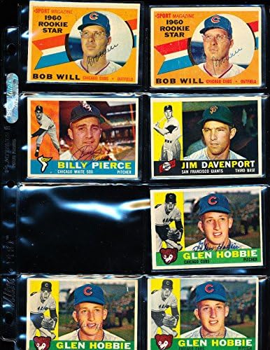 1960 Topps İmzalı 150 Billy Pierce Beyaz Sox em
