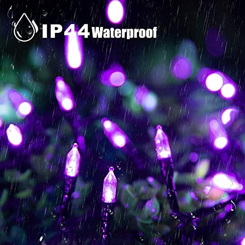 Minetom cadılar bayramı dize ışıkları açık, 33 Feet 100 LED su geçirmez noel ışıkları ile 8 aydınlatma modları için cadılar