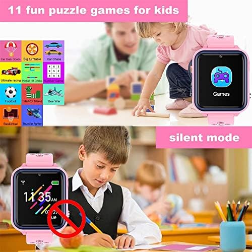 hhscute akıllı saat, Çocuklar için akıllı saat 10-12 Kızlar için akıllı saat Çocuklar için akıllı saatler akıllı saat Çocuklar