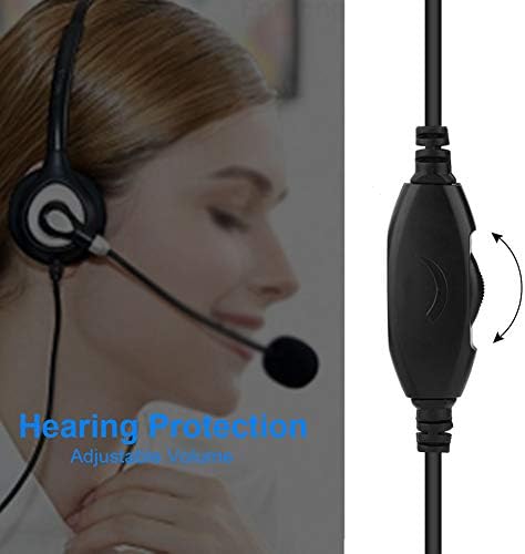 Telefon Kulaklığı, Ergonomik Tasarım Sürgülü Ses Ayarı Net Ses Kalitesi Kablosuz Telefon Kulaklığı Cep Telefonu Radyosu için