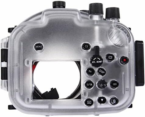 Loboo Fikir 130FT / 40 M Sualtı Derinlik Dalış Durumda Su Geçirmez kamera muhafazası için Sony A7II / A7RII ile FE 28-70mm