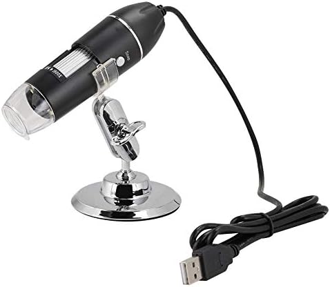 USB Dijital Mikroskop, 1600X Büyütme Endoskop Mini Kamera ile 8 LEDs için Çocuklar, Öğrenciler, Yetişkinler USB Video Kamera