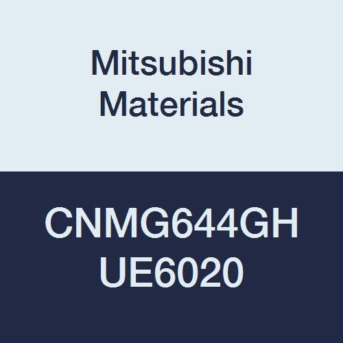 Mitsubishi Malzemeleri CNMG644GH UE6020 CNMG Karbür CN Tipi Negatif Tornalama Ucu Delikli, Kaplamalı, Eşkenar Dörtgen 80°,
