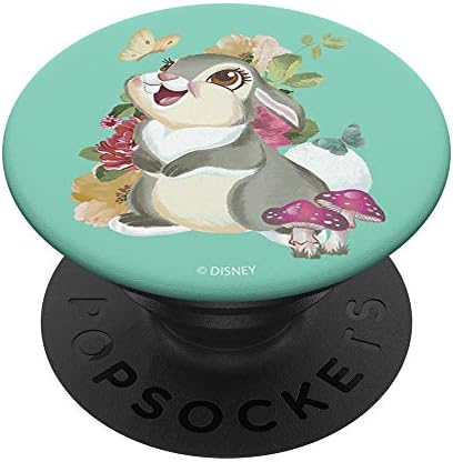 Disney Bambi Thumper Çiçek Portre PopSockets PopGrip: Telefonlar ve Tabletler için Değiştirilebilir Kavrama