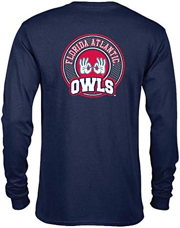 NCAA Koleji El İşareti Büyük Mühür Uzun Kollu T-Shirt