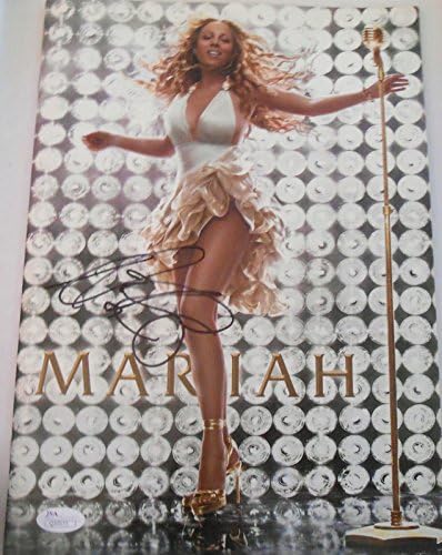 Mariah Carey İmzalı Maceraları Mimi Tur Kitap Dergisi w / JSA COA Q30573