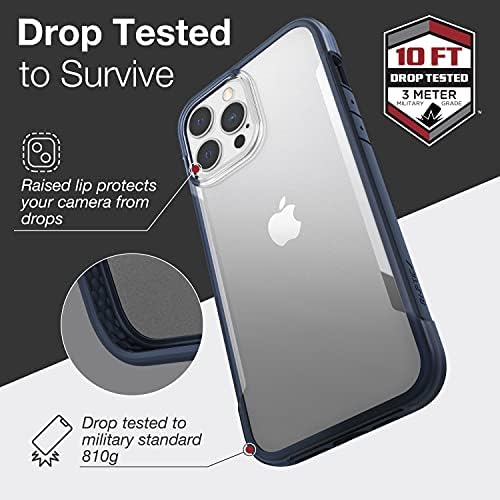 Raptic Terrain Kılıfı iPhone 13 Pro Max Kılıfı ile Uyumlu, %100 Biyolojik Olarak Parçalanabilir Kılıf ve Ambalaj, ABD'de Üretilmiştir,