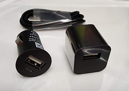 Ince Seyahat Araba ve Duvar şarj Kiti ile Çalışır Bang & OLUFSEN H9 3rd Gen İçerir USB Tip-C Kablo! (1.2A5. 5W)