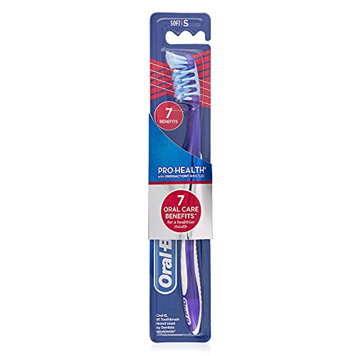 Oral7 Oral-B Pro-Health 7 Faydaları Hepsi Bir Arada Diş Fırçası, Yumuşak-3'lü Paket