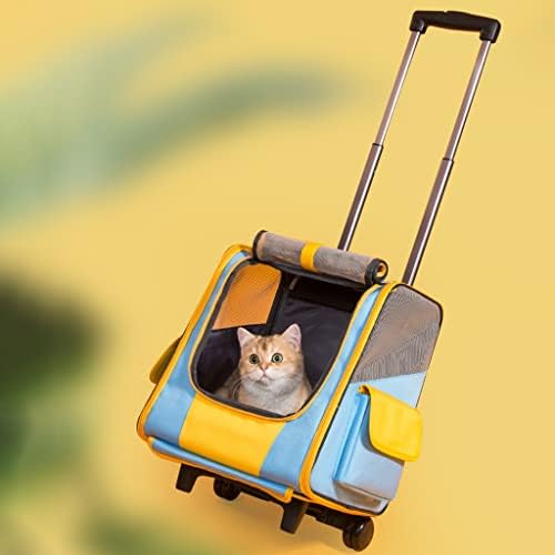 RuıMıngHome Köpek Paketleri evcil hayvan sırt çantası Nefes kedi Sırt Çantası Taşıyıcı Arabası evcil hayvan çantası Köpek Taşıyıcı