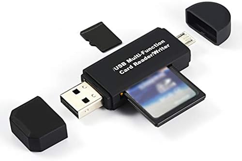GTJXEY USB 2.0 Çoklu Hafıza Kartı Okuyucu, Dizüstü Bilgisayar için Micro SD / TF Micro Sd Okuyucular için Kart Okuyucu