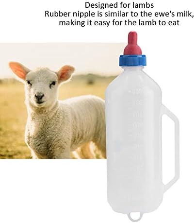 puseky 1L Kuzu Süt Şişesi Bebek Keçi Sütü Besleme Besleyici Hemşirelik Şişe Kolu ile