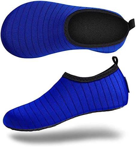 VIFUUR Su Sporları Ayakkabı Yalınayak Çabuk Kuru Aqua Yoga Çorap Slip-on Erkekler Kadınlar için