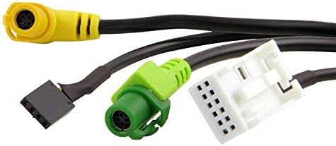 USB AUX Anahtarı Soket + Kablo Demeti - MASO Soket Adaptörü için Araba V-VV RCD510 310 300 RNS315 NAV 238 268MF